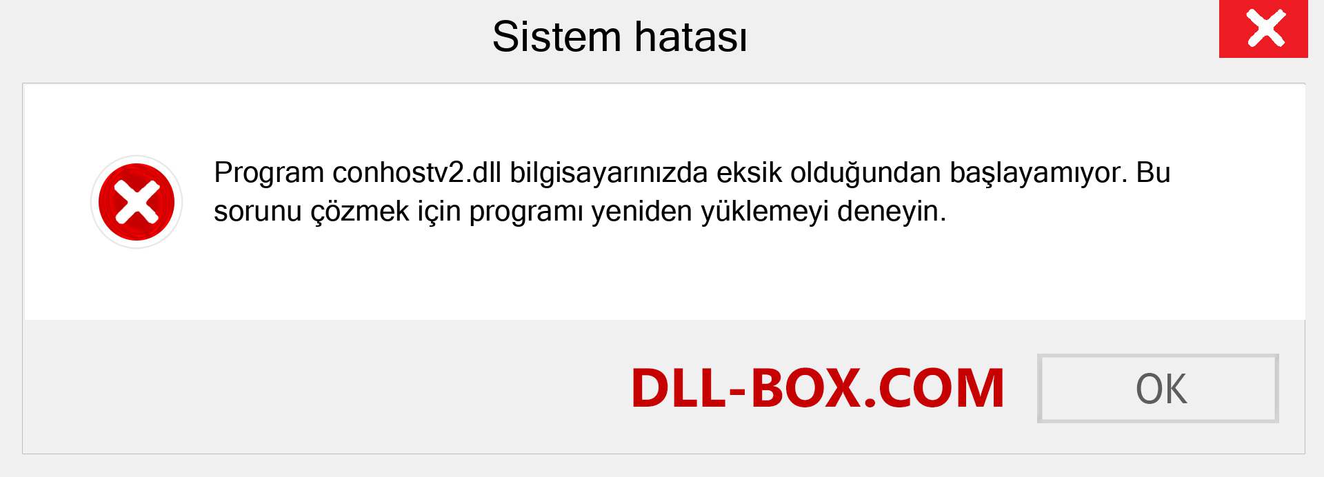 conhostv2.dll dosyası eksik mi? Windows 7, 8, 10 için İndirin - Windows'ta conhostv2 dll Eksik Hatasını Düzeltin, fotoğraflar, resimler